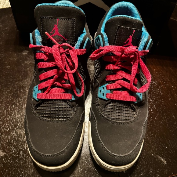 Girls Air Jordan 4 Retro - Picture 1 of 14
